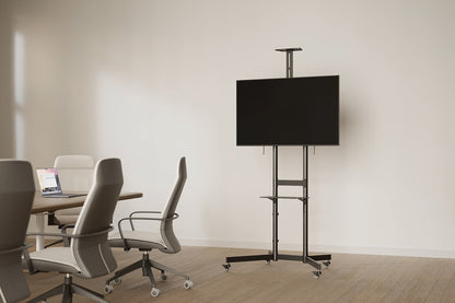 Kogan Heavy Duty Portable TV Floor Stand with Camera Shelf for 37" - 70" TVs