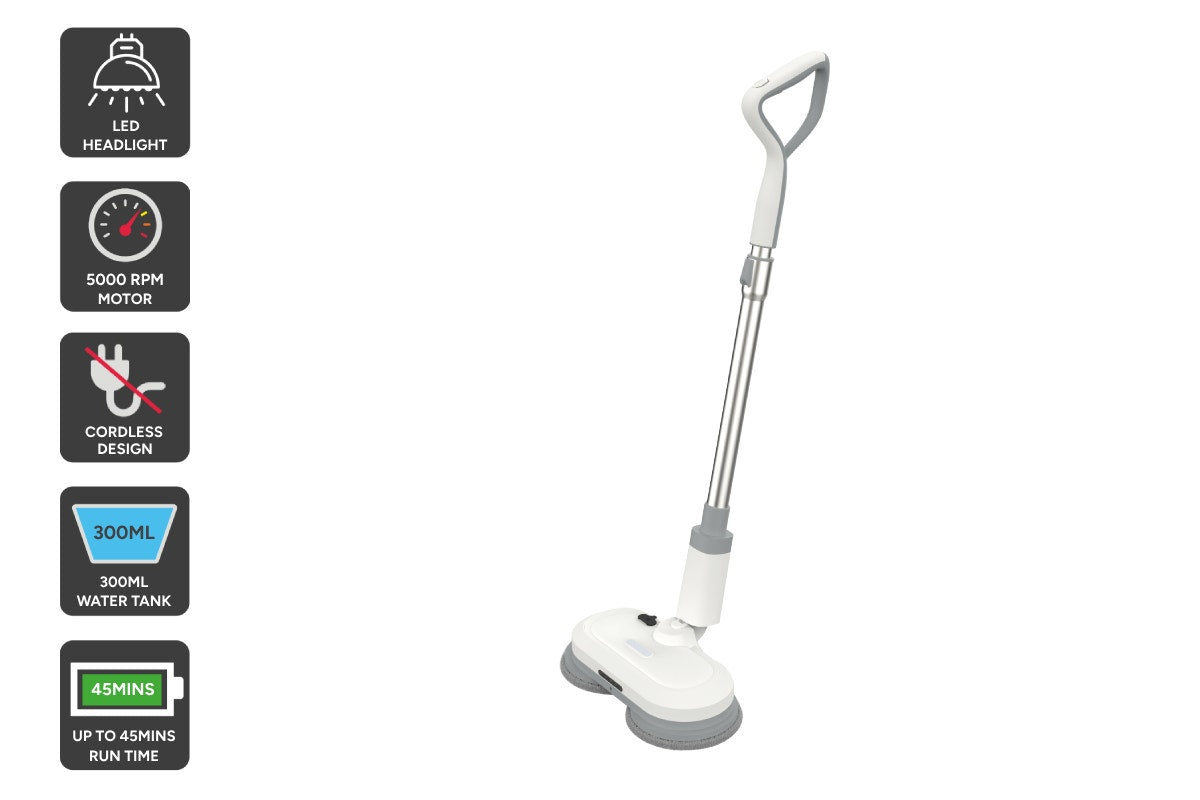 Kogan StainClean Cordless Electric Spin Mop