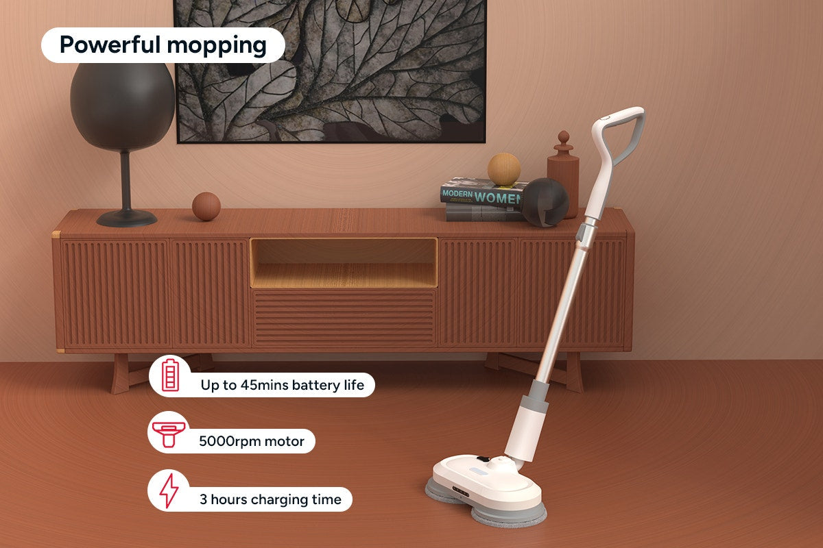 Kogan StainClean Cordless Electric Spin Mop