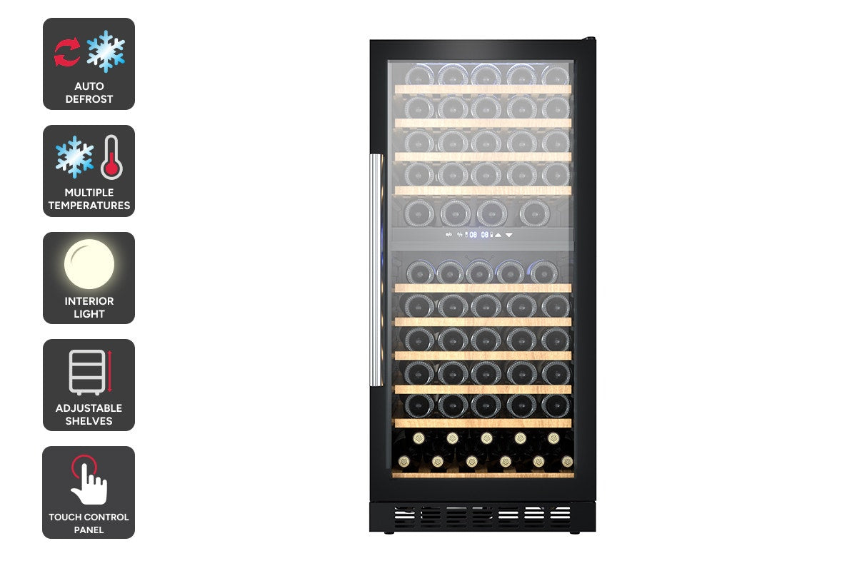 Kogan 119 Bottle Dual Zone Wine Fridge