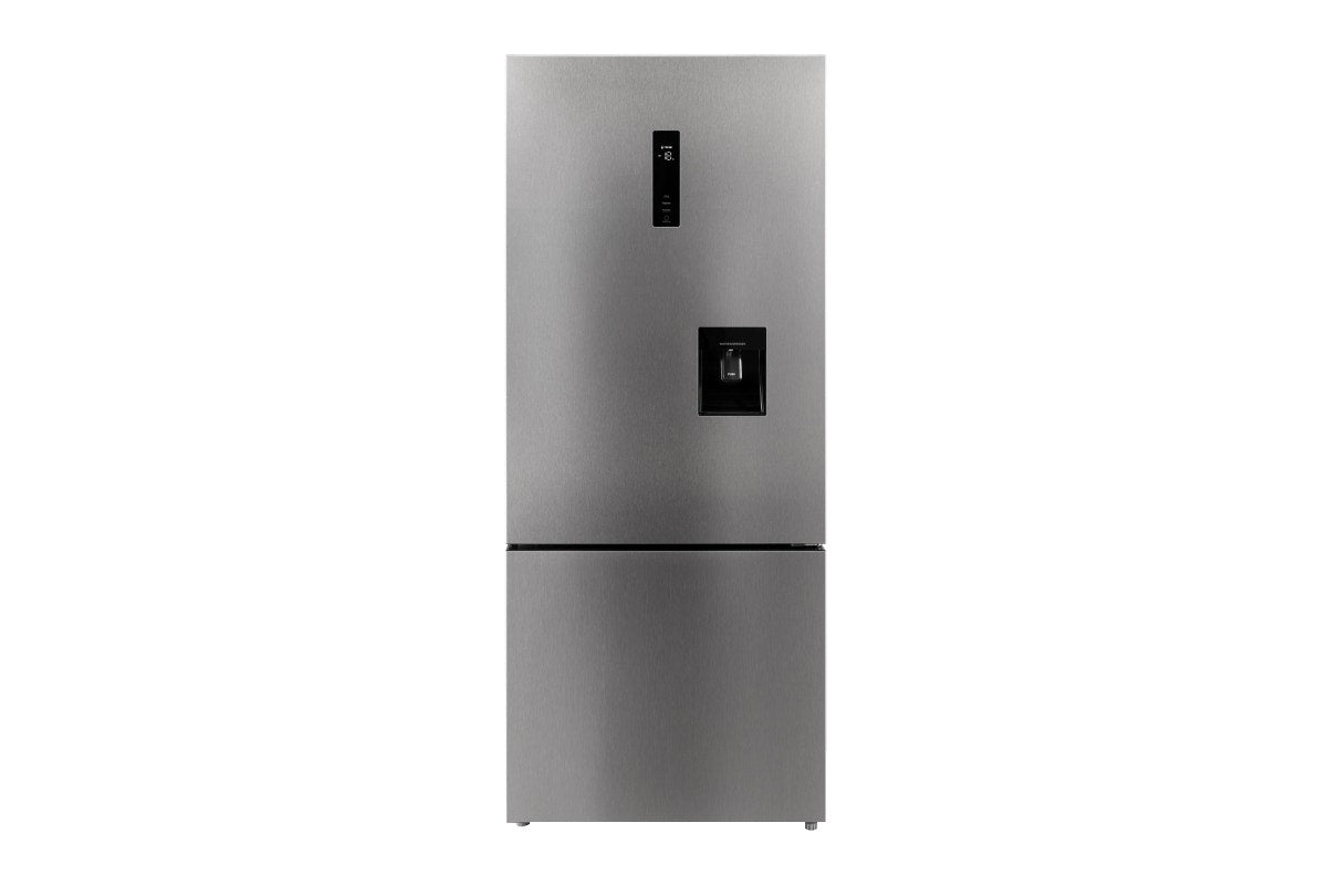 Kogan 412L Bottom Mount Fridge with Water Dispenser (Stainless Steel)