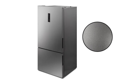 Kogan 416L Bottom Mount Fridge - Stainless Steel