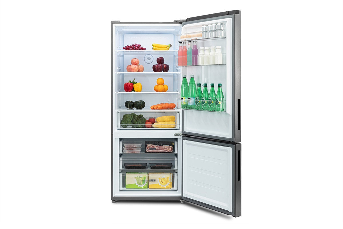 Kogan 416L Bottom Mount Fridge (Stainless Steel)