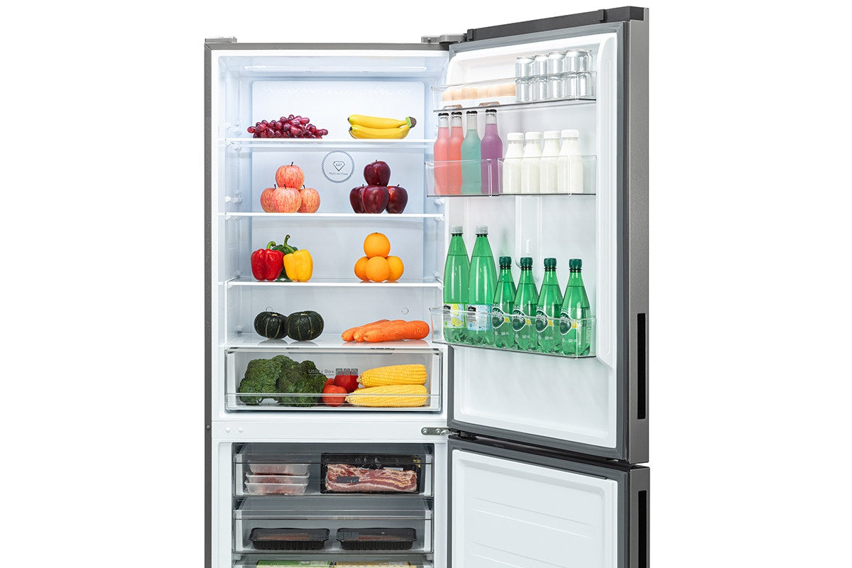 Kogan 416L Bottom Mount Fridge (Stainless Steel)