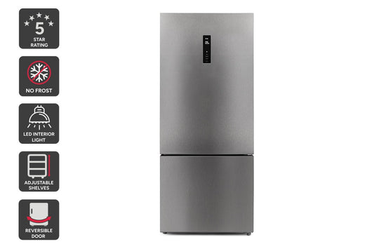Kogan 416L Bottom Mount Fridge (Stainless Steel)