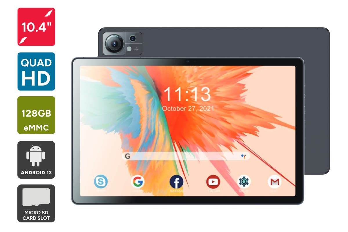 Kogan Explore Tab 2 Pro 10.4" QHD Android Tablet  - 128GB; Wi-Fi)