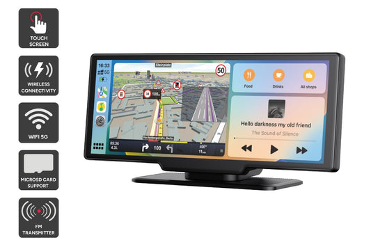 Kogan 10.26" Wireless Apple CarPlay and Android Auto Touchscreen Car Display - Auzzistore