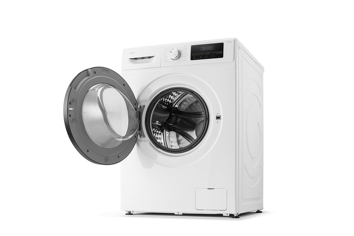 Kogan 10kg Front Load BLDC Inverter Washing Machine (White)