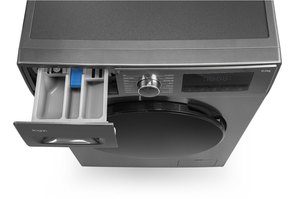 Kogan 10kg Front Load BLDC Inverter Washing Machine (Graphite)