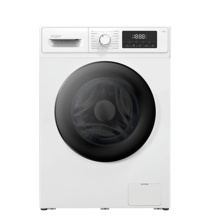 Kogan 7.5kg Front Load BLDC Inverter Washing Machine (White)