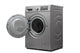 Kogan 7.5kg Front Load BLDC Inverter Washing Machine (Graphite)