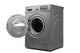 Kogan 8.5kg Front Load BLDC Inverter Washing Machine (Graphite)