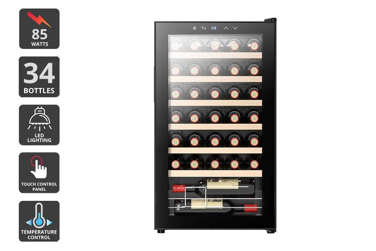Kogan 34 Bottle Wine Fridge - Auzzistore