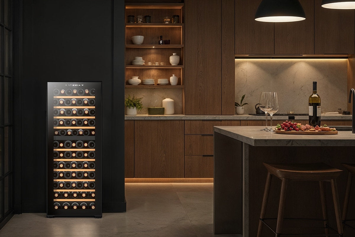 Kogan 80 Bottle Dual Zone Wine Fridge