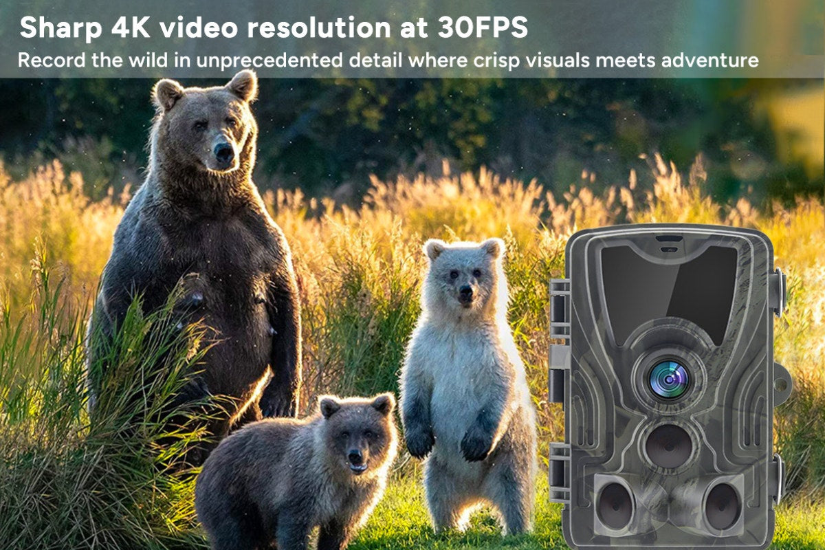 Kogan 4K 30MP Trail and Wildlife Game Camera (WiFi)