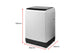 Kogan 8kg Top Load Washing Machine (Grey)