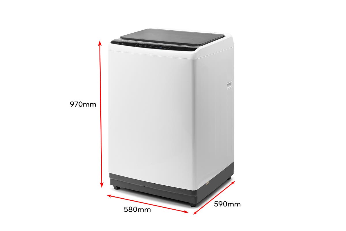 Kogan 9kg Top Load Washing Machine (White)