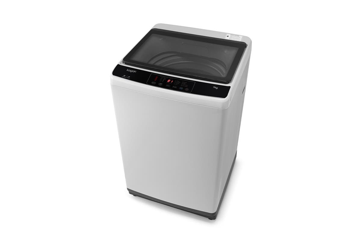 Kogan 9kg Top Load Washing Machine (Grey)