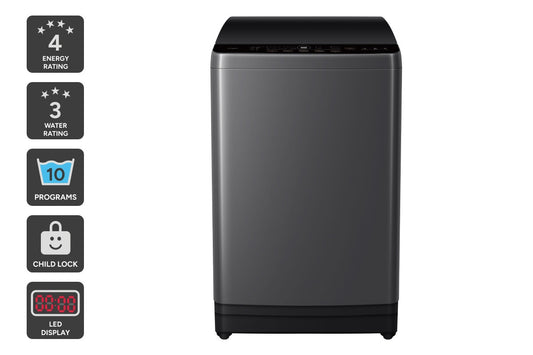 Kogan 8kg Top Load Washing Machine (Grey)