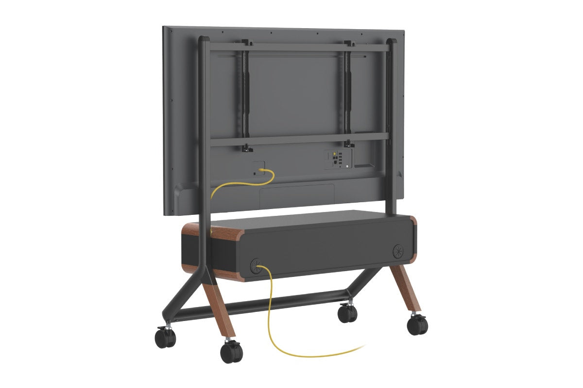 Kogan Studio TV Cart with Cabinet for 49" - 75" TVs