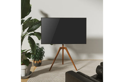 Kogan Scandinavian Studio TV Stand for 45"-65" TVs - Walnut