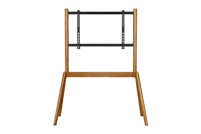 Kogan Scandinavian Studio TV Floor Stand for 49"-75" TVs - Walnut