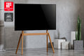 Kogan Scandinavian Studio TV Floor Stand for 49"-75" TVs - Walnut