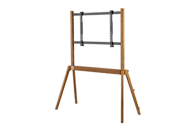 Kogan Scandinavian Studio TV Floor Stand for 49"-75" TVs - Walnut