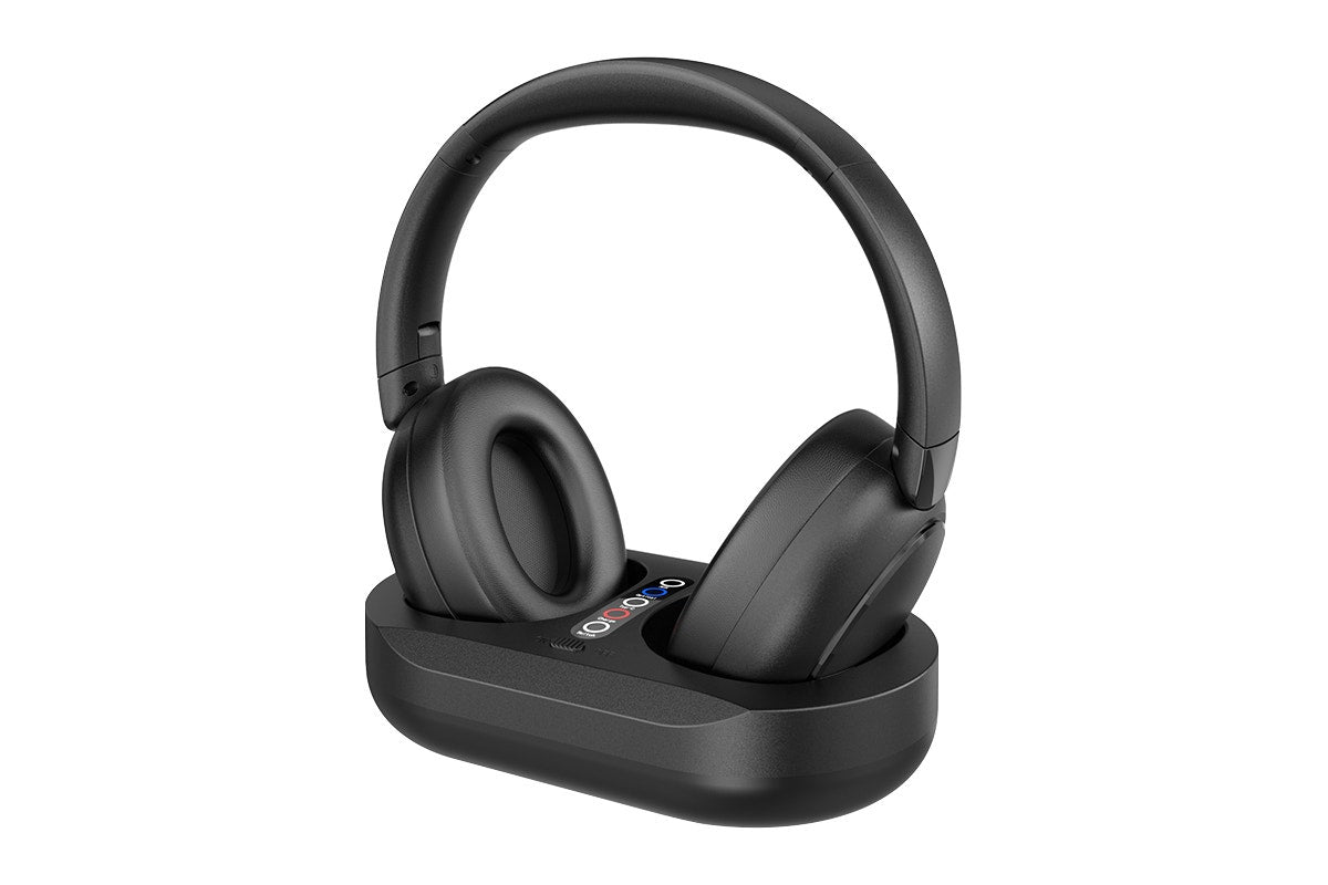 Kogan Wireless TV Headphones with Charging Dock