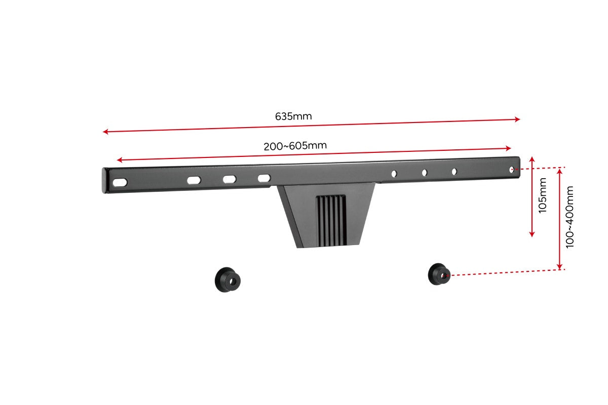 Kogan Thinline Ultra Slim Low Profile Fixed TV Wall Mount for 37" - 80" TVs