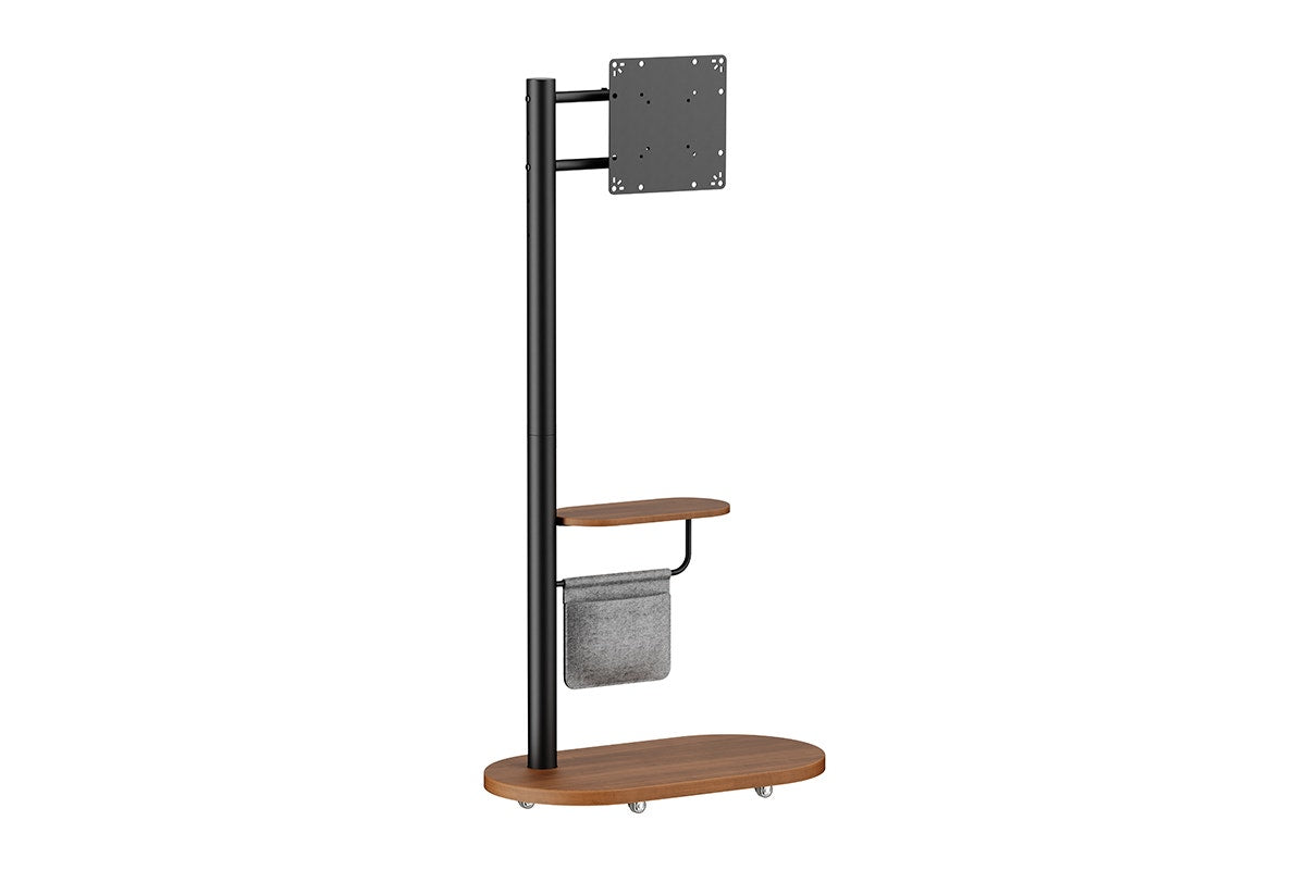 Kogan Portable TV Display Stand with Shelf for 17" - 43" TVs (Black)