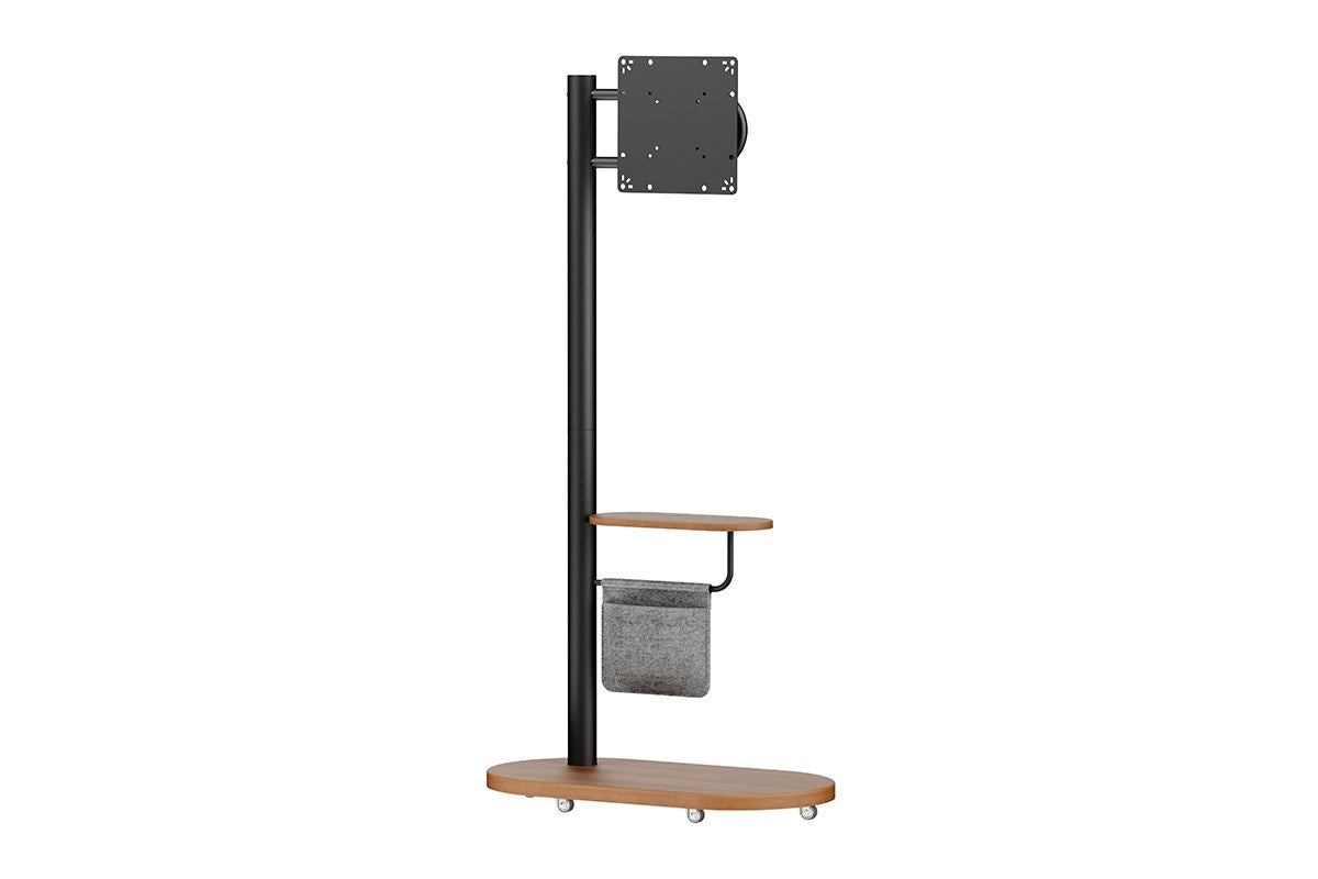 Kogan Portable TV Display Stand with Shelf for 17" - 43" TVs (Black)