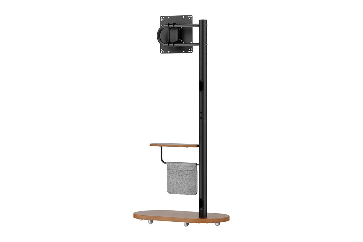 Kogan Portable TV Display Stand with Shelf for 17" - 43" TVs (Black)