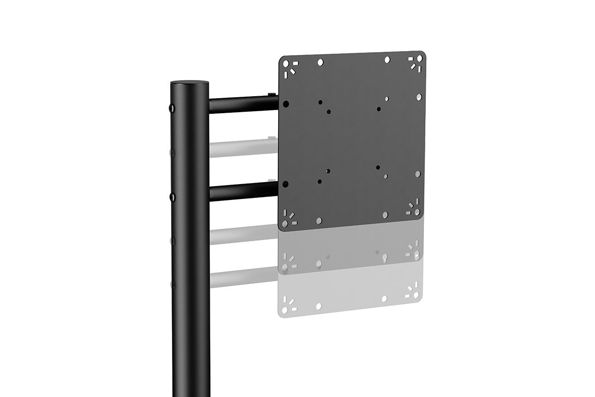 Kogan Portable TV Display Stand with Shelf for 17" - 43" TVs (Black)