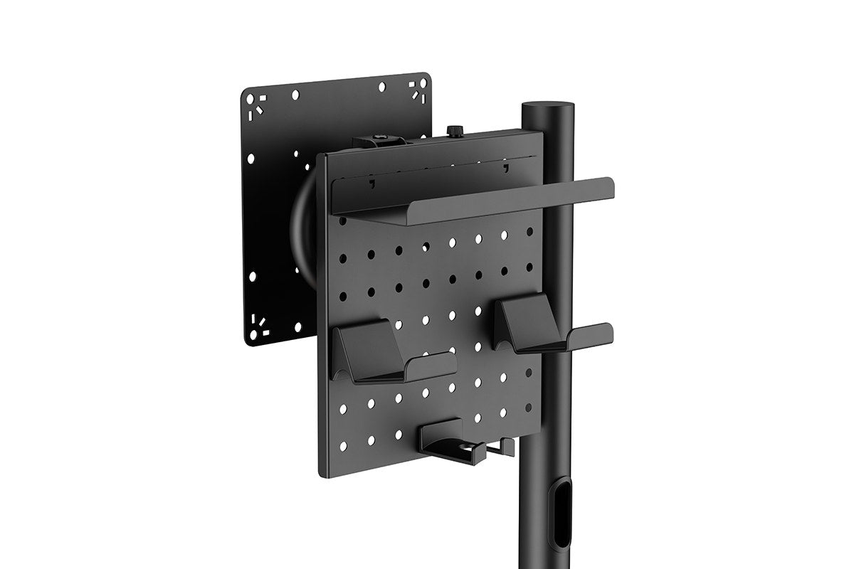Kogan Portable TV Display Stand with Shelf for 17" - 43" TVs (Black)