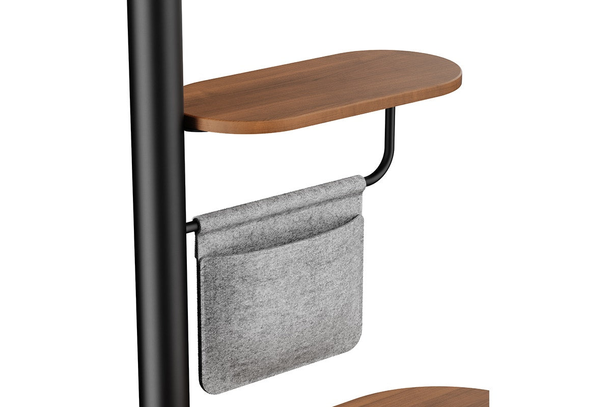 Kogan Portable TV Display Stand with Shelf for 17" - 43" TVs (Black)