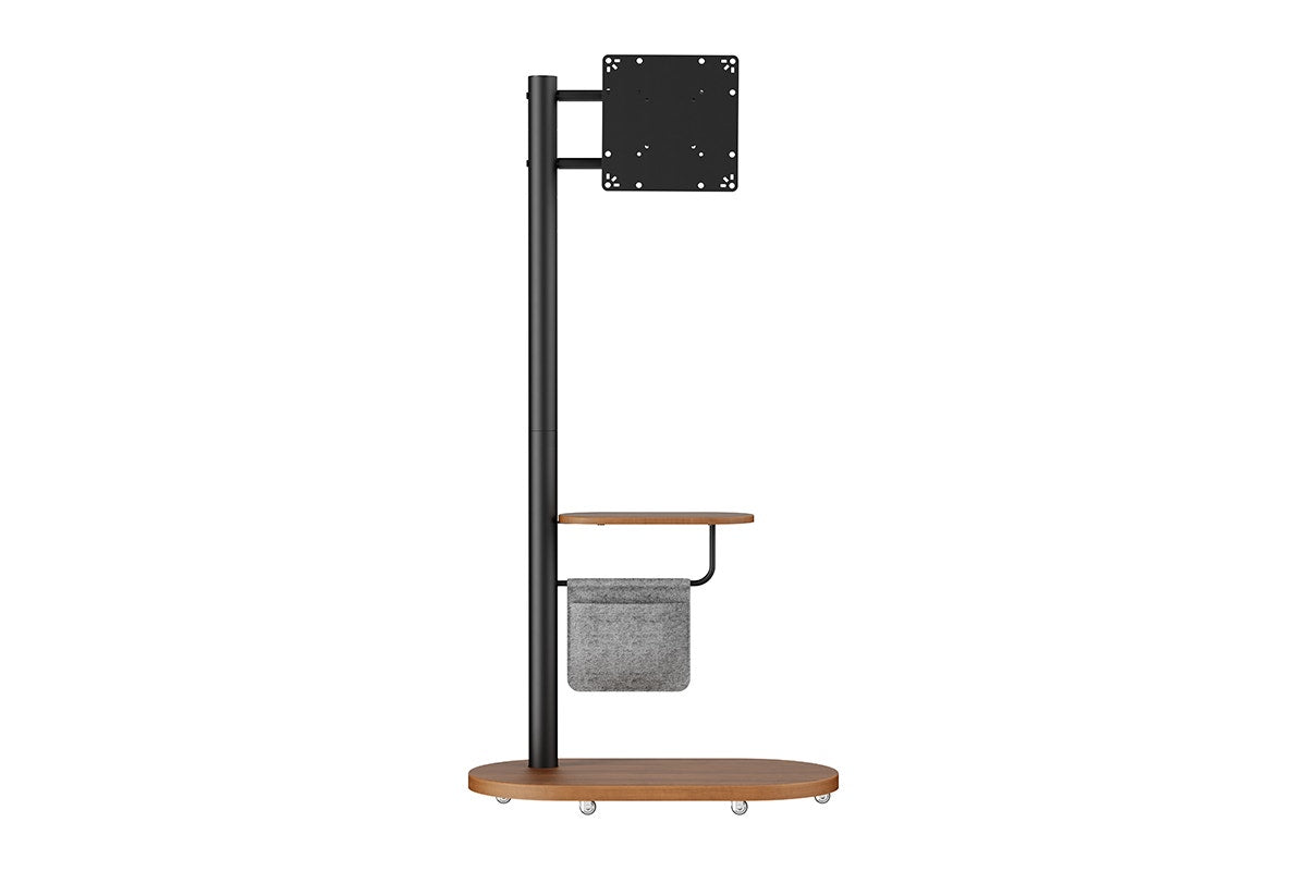 Kogan Portable TV Display Stand with Shelf for 17" - 43" TVs (Black)