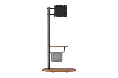 Kogan Portable TV Display Stand with Shelf for 17" - 43" TVs - Black