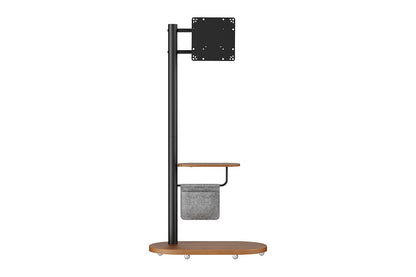 Kogan Portable TV Display Stand with Shelf for 17" - 43" TVs (Black)