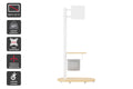 Kogan Portable TV Display Stand with Shelf for 17" - 43" TVs - White