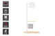 Kogan Portable TV Display Stand with Shelf for 17" - 43" TVs (White)