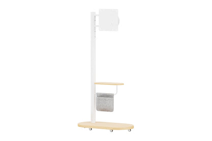 Kogan Portable TV Display Stand with Shelf for 17" - 43" TVs (White)