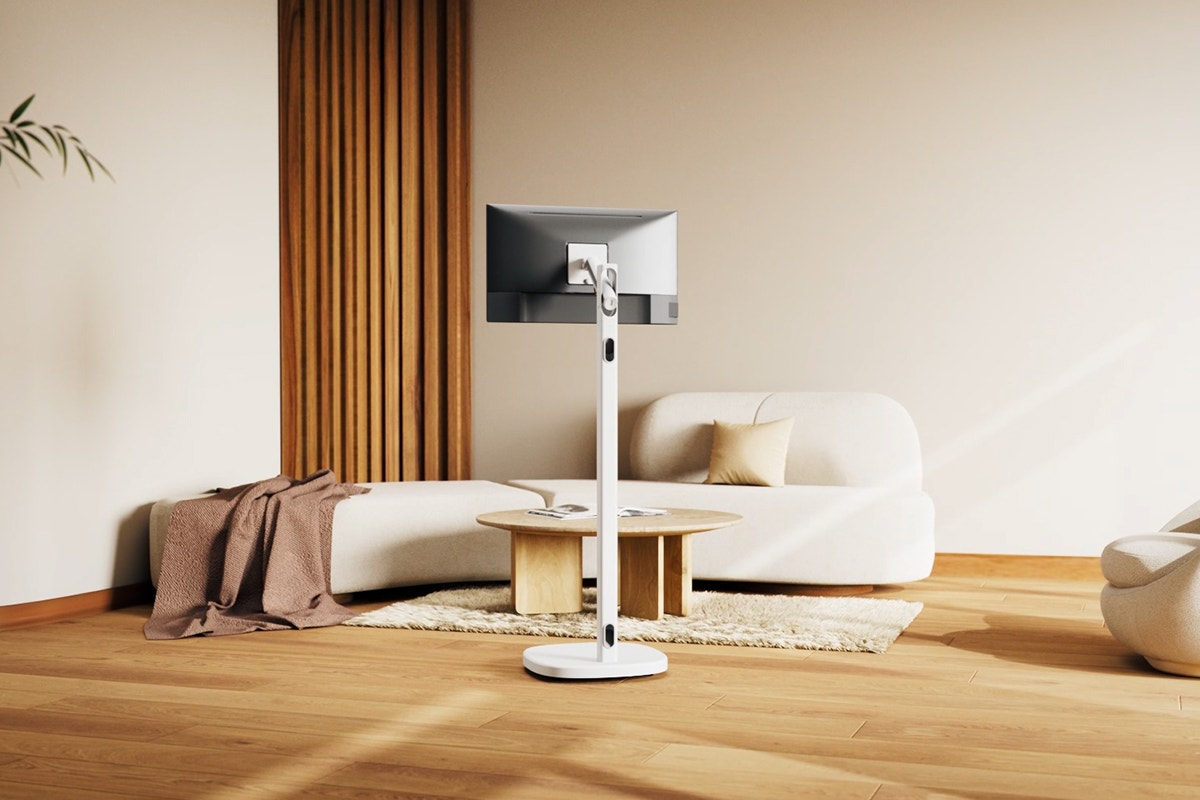 Kogan Portable TV Floor Stand for 17" - 35" TVs (White)