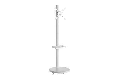 Kogan Portable TV Floor Stand for 17" - 43" TVs (White)