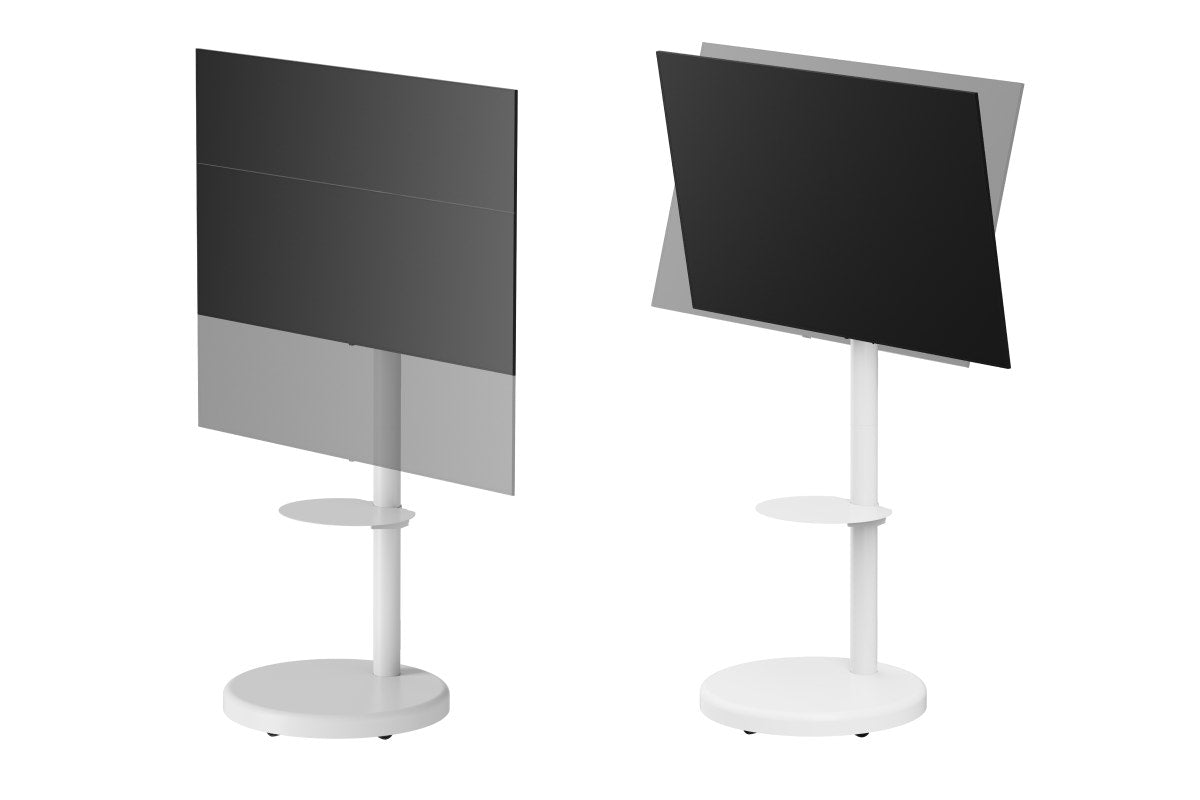 Kogan Portable TV Floor Stand for 37" - 86" TVs (White)