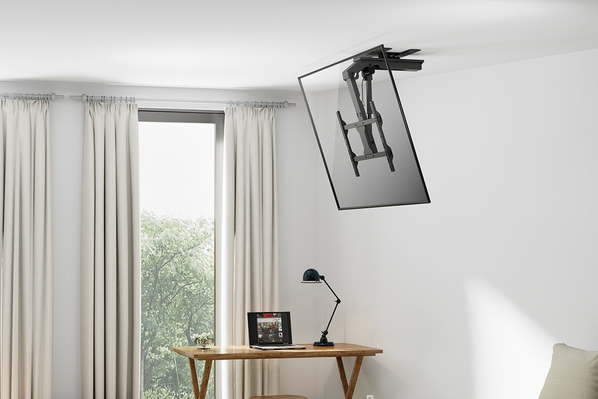 Kogan SmarterHome™ Motorised Flip Down TV Ceiling Mount for 37'' - 75'' TVs