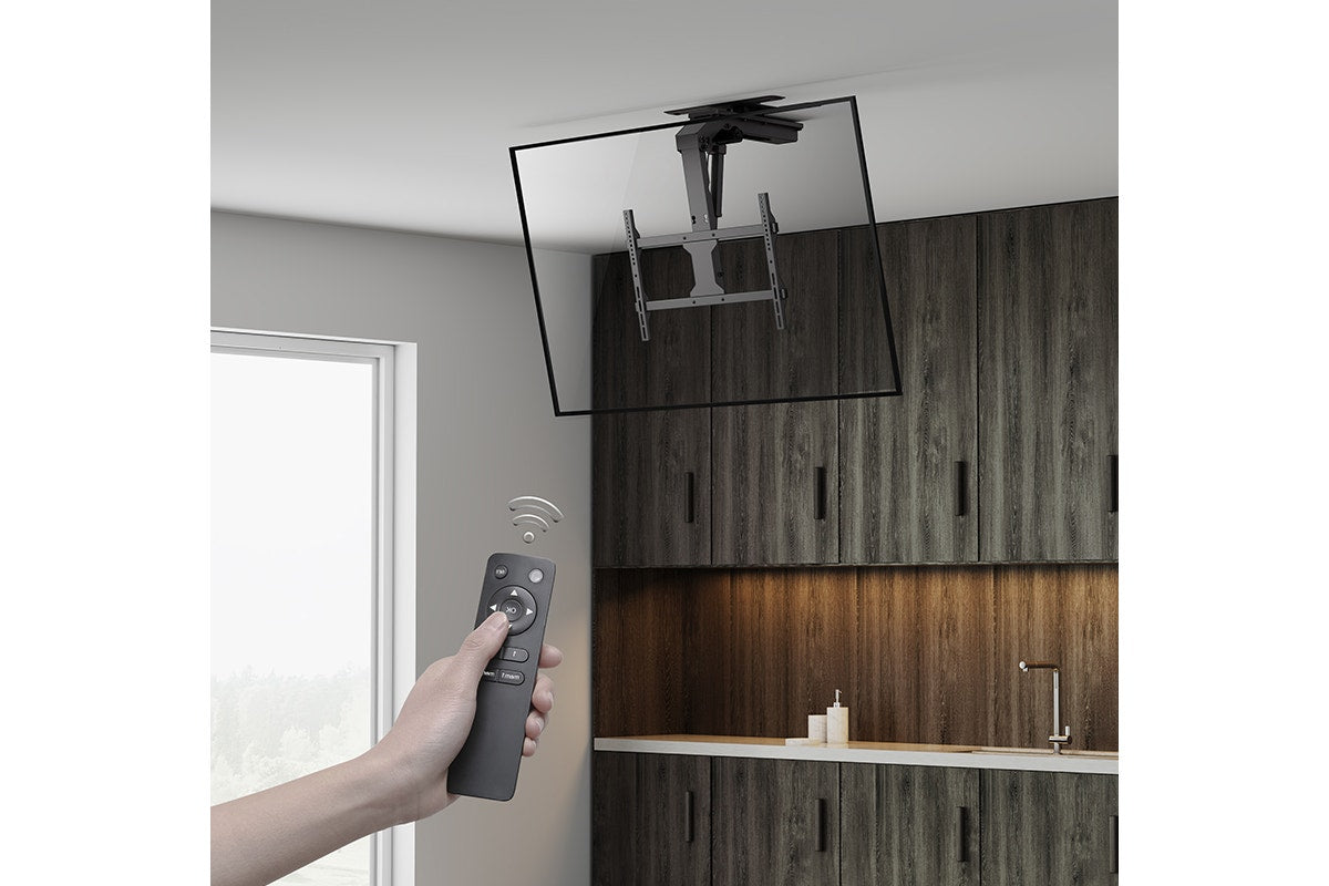Kogan SmarterHome™ Motorised Flip Down TV Ceiling Mount for 37'' - 75'' TVs