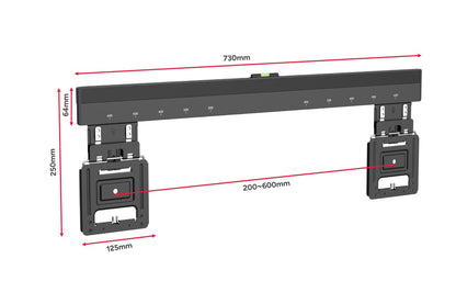 Kogan Ultra Slim Micro-Gap Fixed TV Wall Mount for 37" - 85" TVs