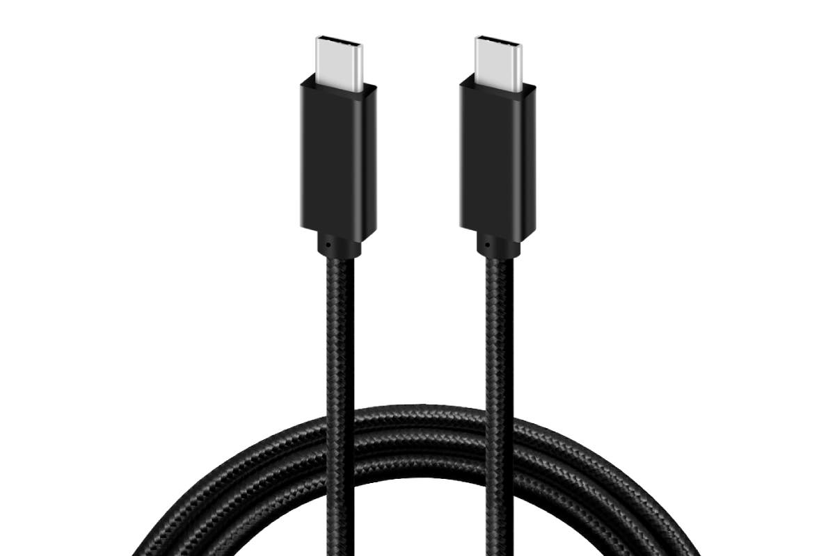 Braided USB-C to USB-C 100W Cable (2m) | Auzzi Store