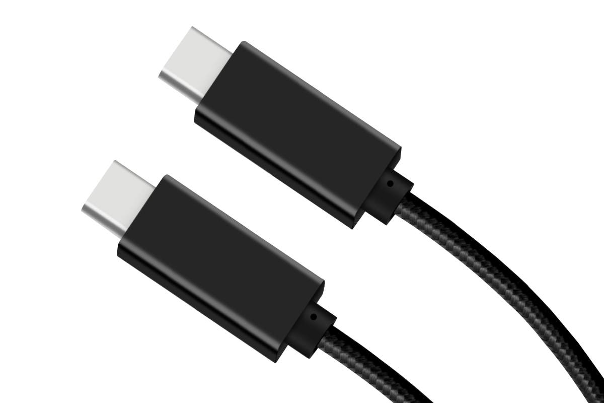 Braided USB-C to USB-C 100W Cable (2m) | Auzzi Store